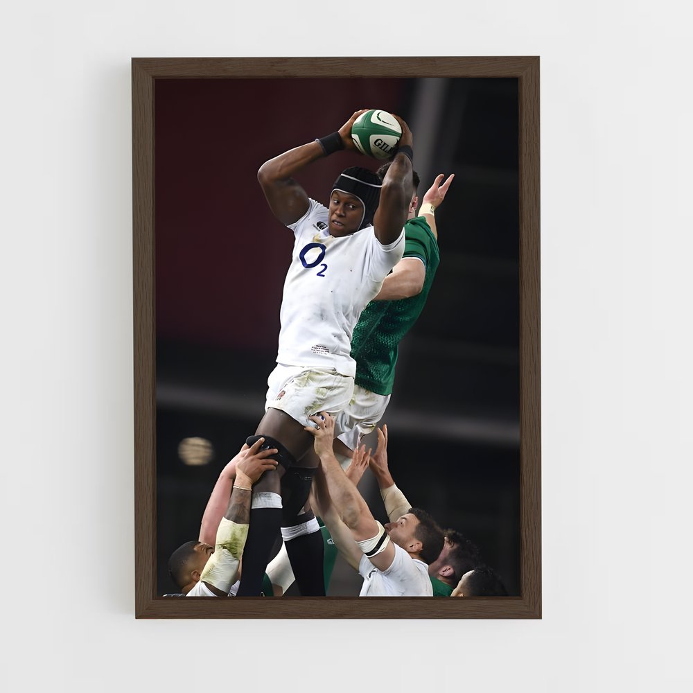 Poster Essor des Lions – affiche Rugby (vue 5)